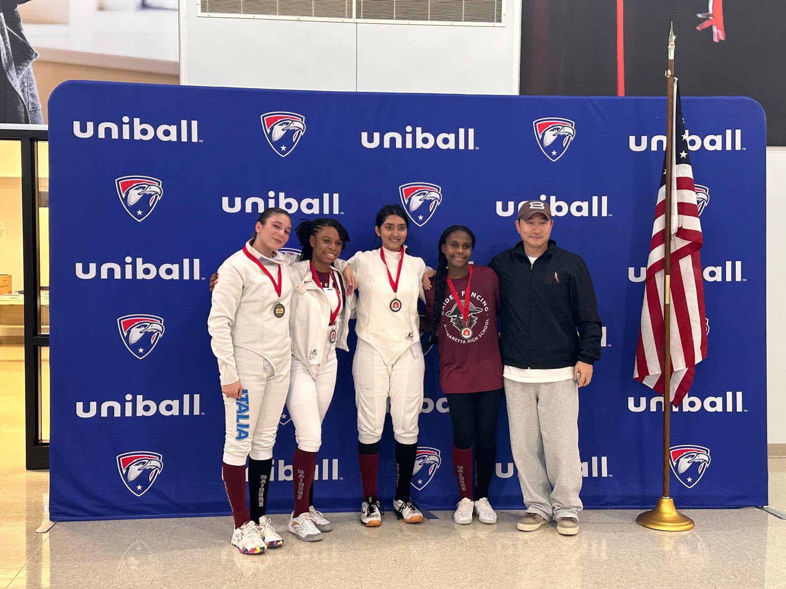 Anna Marzorati vince a Milton la seconda tappa della Georgia High School Fencing League