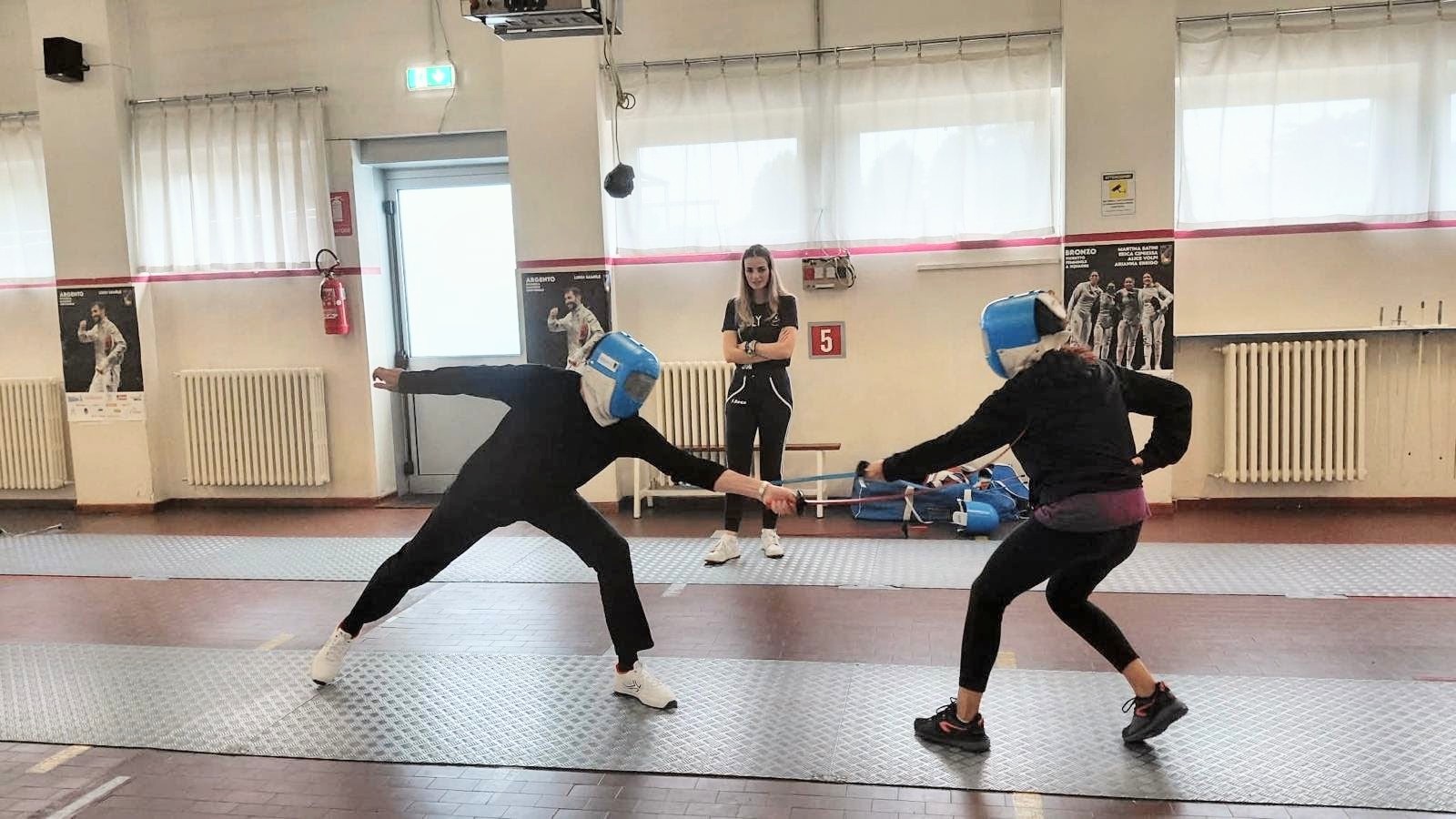 La scherma al centro di una lezione di Team building ricreativo